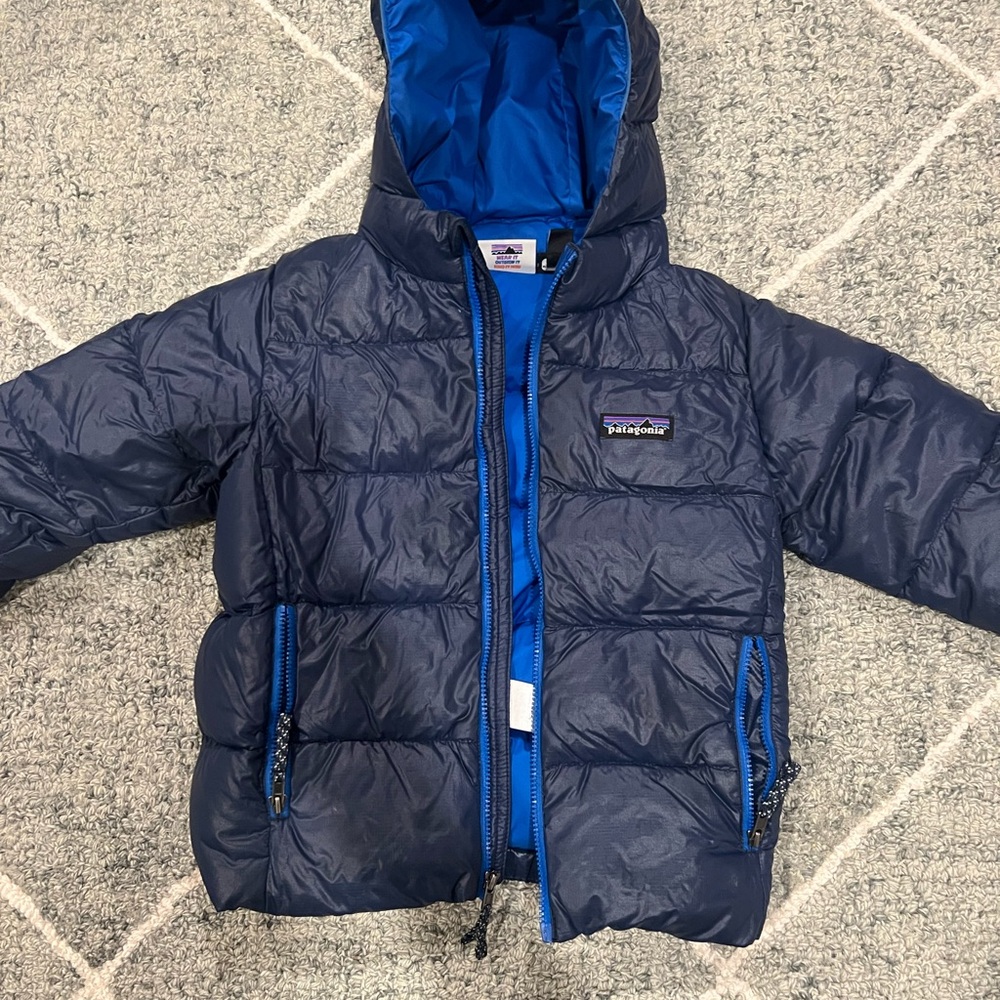 Patagonia Navy Blue Puffer Jacket